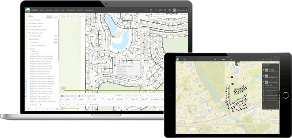 esri arcgis integration map layers field squared mobile app