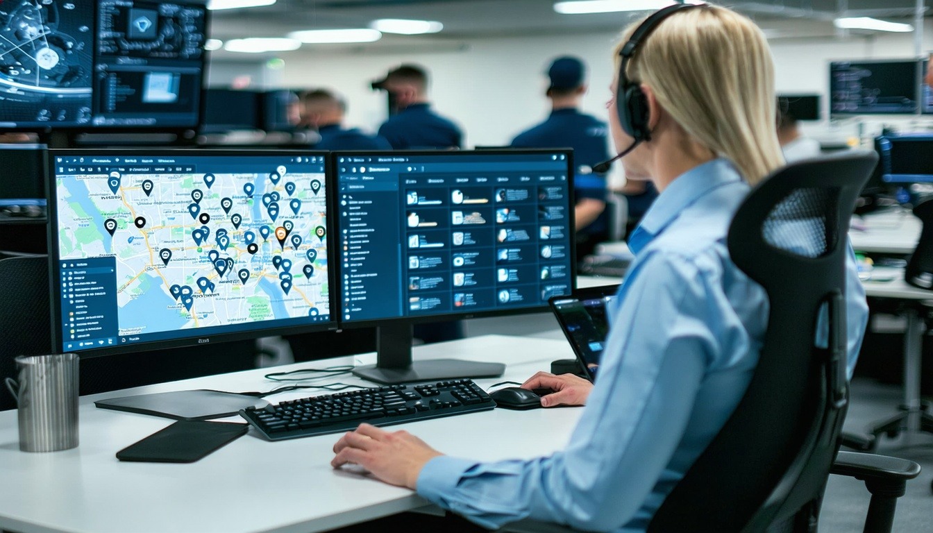 women working in front of monitors